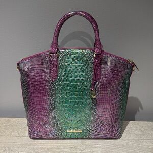 Brahmin Hyacinth Ombre Melbourne bag New Large Duxbury!